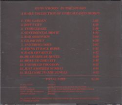 GUNS N' ROSES / IN THE STUDIO (1CD)