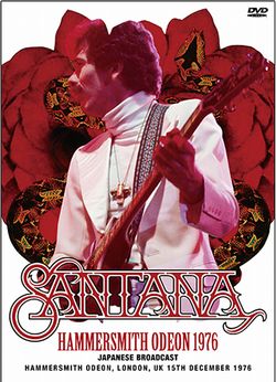 SANTANA / HAMMERSMITH ODEON 1976: JAPANESE BROADCAST(1DVDR)