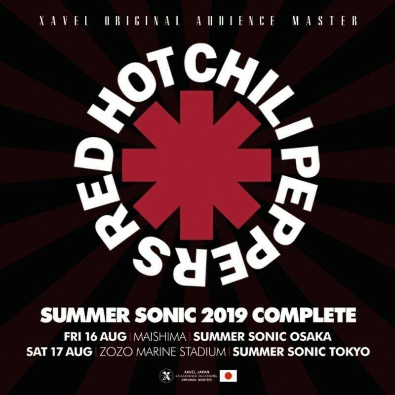 RED HOT CHILI PEPPERS / SUMMER SONIC 2019 COMPLETE - XAVEL ORIGINAL AUDIENCE MASTER (2CD-R)