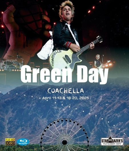 GREEN DAY / COACHELLA VALLEY MUSIC AND ARTS FESTIVAL 2025 (1BD-R) STAR GAZER'S FILE / SGF-00474
