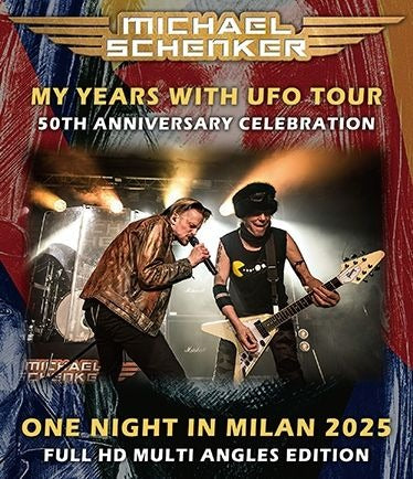 MICHAEL SCHENKER / ONE NIGHT IN MILAN 2025: FULL HD MULTI ANGLES EDITION (1BD-R) LOST AND FOUND / LAF3099