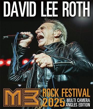 DAVID LEE ROTH / M3 ROCK FESTIVAL 2025: MULTI CAMEA ANGLES EDITION (1BD-R) LOST AND FOUND / LAF3100