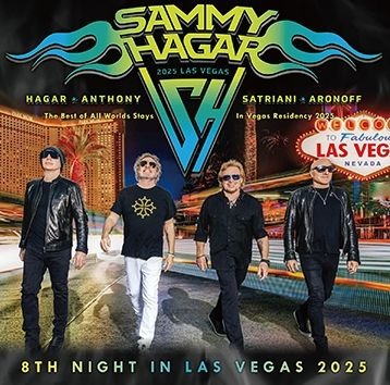 SAMMY HAGAR / 8TH NIGHT IN LAS VEGAS 2025 (2CD-R) LOST AND FOUND / LAF3101/3102