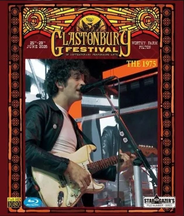 THE 1975 / GLASTONBURY FESTIVAL 2025 (1BD-R) STAR GAZER'S FILE / SGF-00503