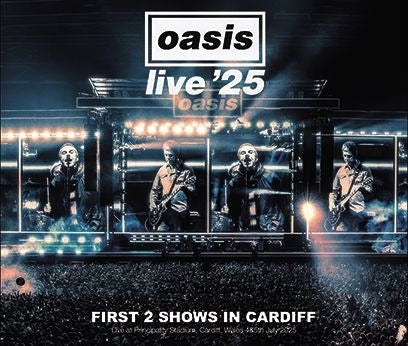 OASIS / LIVE '25 TOUR: FIRST 2 SHOWS IN CARDIFF 2025 (4CD-R) MIDNIGHT DREAMER / MD-1142A/B/C/D