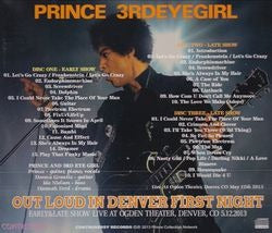 PRINCE / OUT LOUD IN DENVER FIRST NIGHT (3CDR)
