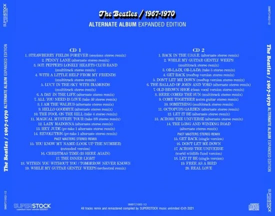 THE BEATLES / 1967-1970 ALTERNATE ALBUM :EXPANDED EDITION (2CD)
