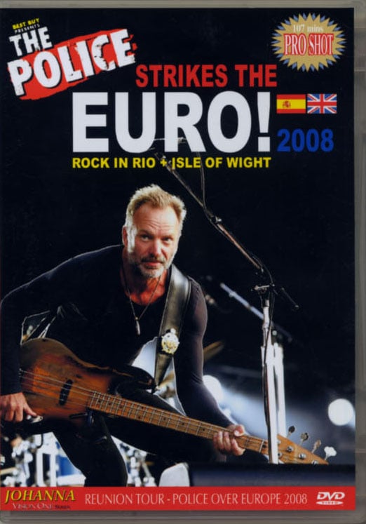 THE POLICE / STRIKES THE EURO 2008 (1DVD-R) JPD-V1-001