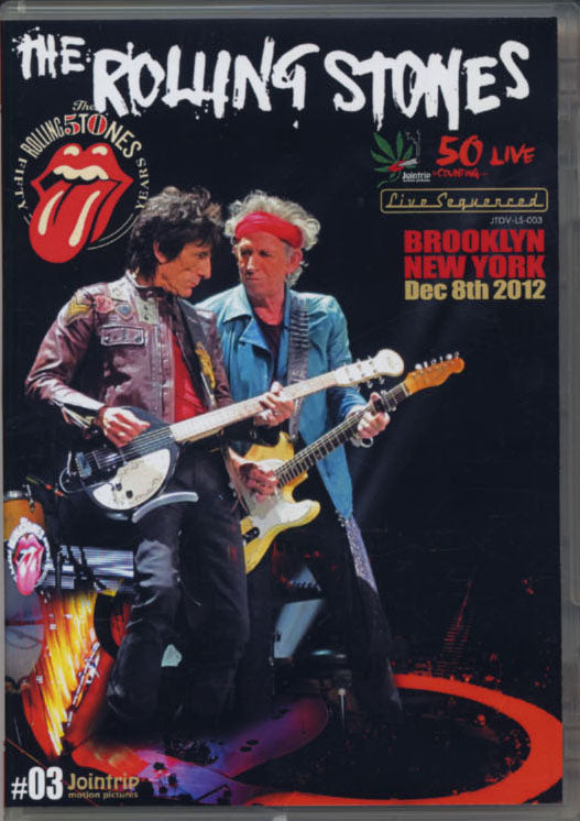 ROLLING STONES / 50 & COUNTING GIG #03 BROOKLYN NEW YORK DEC 8th 2012 (2DVD)