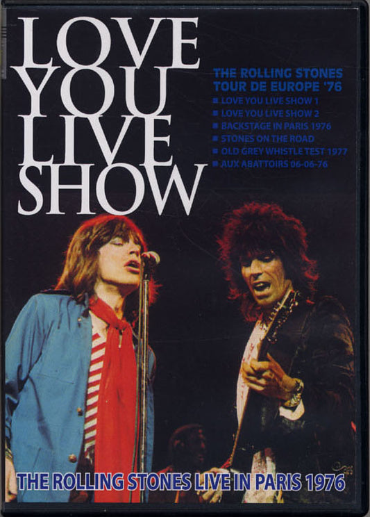 ROLLING STONES / LOVE YOU LIVE SHOW (2DVD-R)