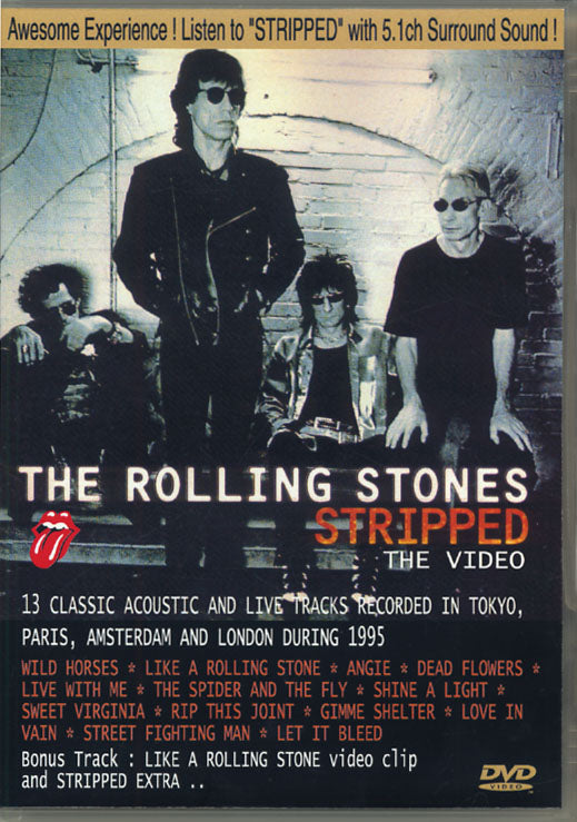 ROLLING STONES / STRIPPED (1DVD-R)