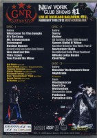 GUNS N' ROSES / ROSELAND BALLROOM NYC 2012 (3DVD-R)