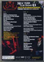 GUNS N' ROSES / "THE RITZ" NYC 2012 (3DVD-R)