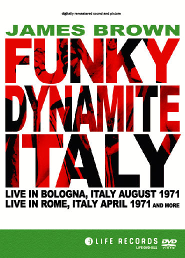 JAMES BROWN / FUNKY DYNAMITE ITALY (1DVD-R)