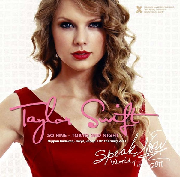 TAYLOR SWIFT / SO FINE -Tokyo 2nd Night- (2CD-R)