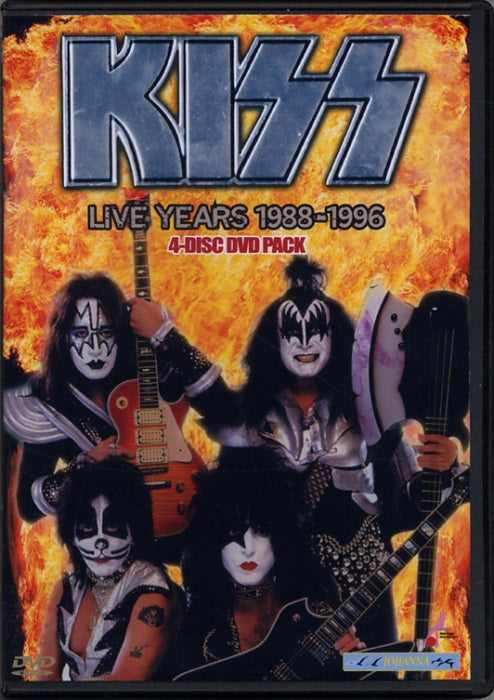 KISS / LIVE YEARS 1988 - 1996 (4DVD-R)