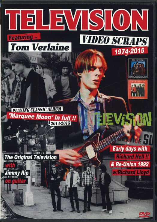 TELEVISION / VIDEO SCRAPS 1974-2015 (1DVD)