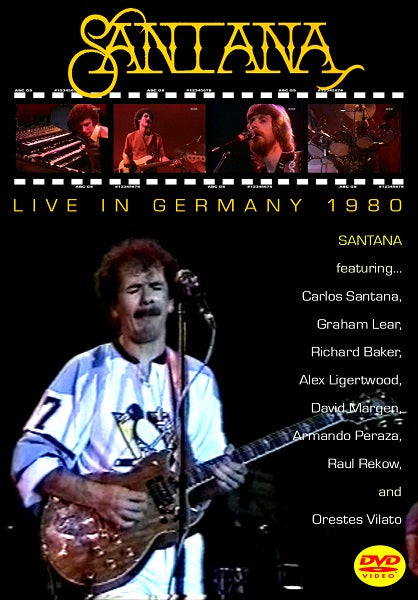 SANTANA / LIVE IN GERMANY 1980 (1DVD-R)