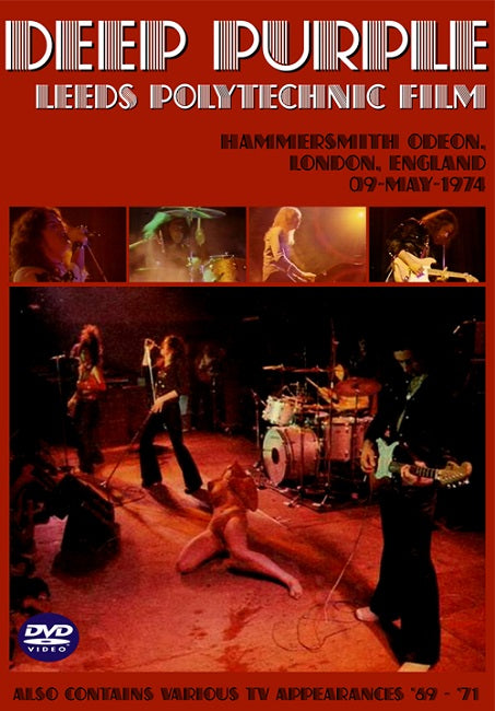 DEEP PURPLE / LEEDS POLYTECHNIC FILM (1DVD-R)