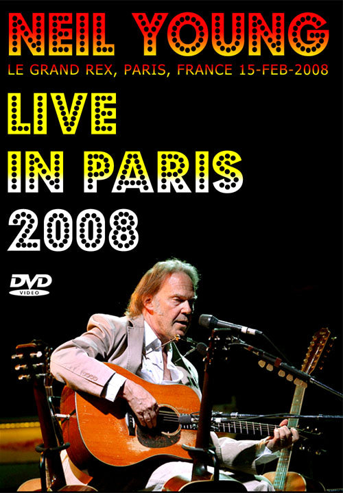 NEIL YOUNG / LIVE IN PARIS 2008 (1DVD)