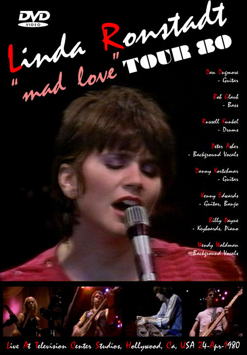 LINDA RONSTADT / MAD LOVE TOUR 80 (1DVD-R)