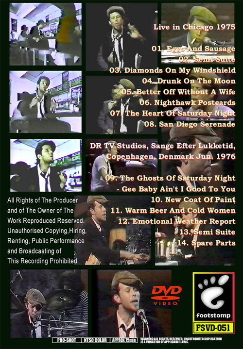 TOM WAITS / NIGHTHAWK AT THE CAFE (1DVD)