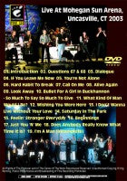 CHICAGO / MOHEGAN SUN ARENA 2003 (1DVD-R)