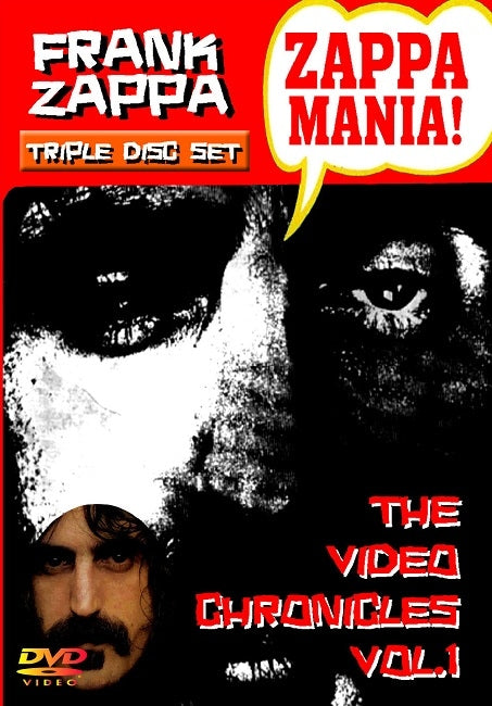 FRANK ZAPPA / ZAPPAMANIA! - THE VIDEO CHRONICLES VOL.1 (3DVD-R)