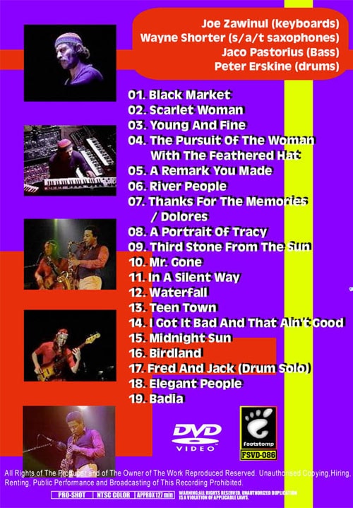 WEATHER REPORT / ROCKPALAST COMPLETE VERSION (1DVD)