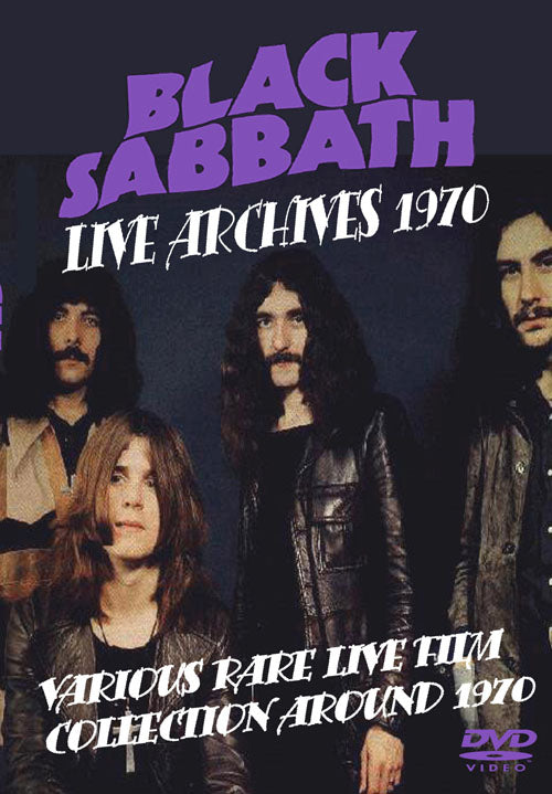 BLACK SABBATH / LIVE ARCHIVES 1970 (1DVD-R)