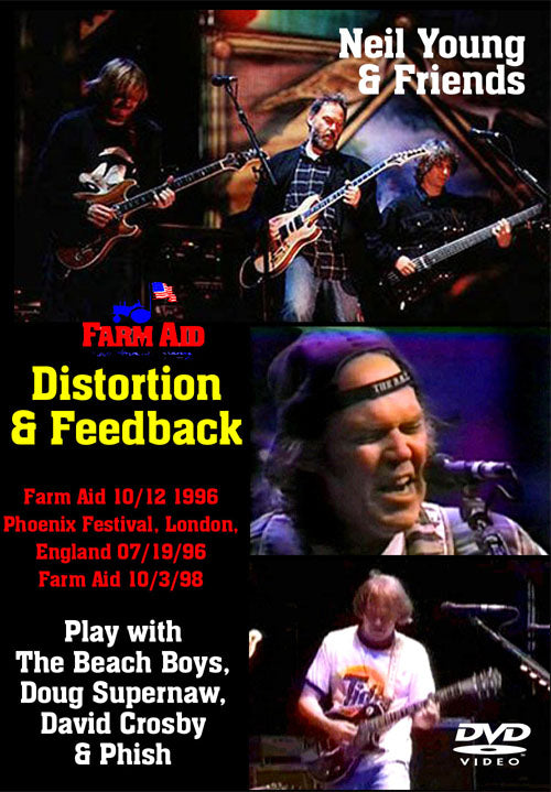 NEIL YOUNG & FRIENDS / DISTORTION & FEEDBACK (1DVD)