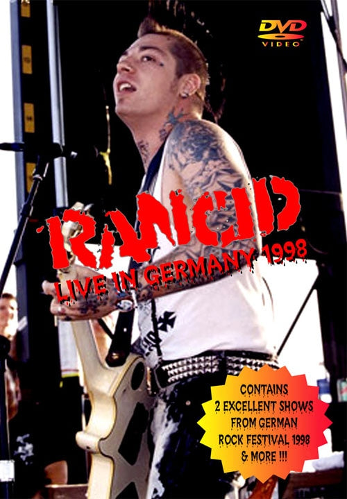 RANCID / LIVE IN GERMANY 1998 (1DVD)