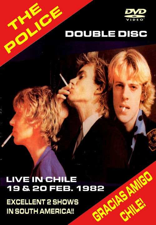 THE POLICE / GRACIAS AMOGO CHILE! (2DVD-R)FSVD-131-1/2