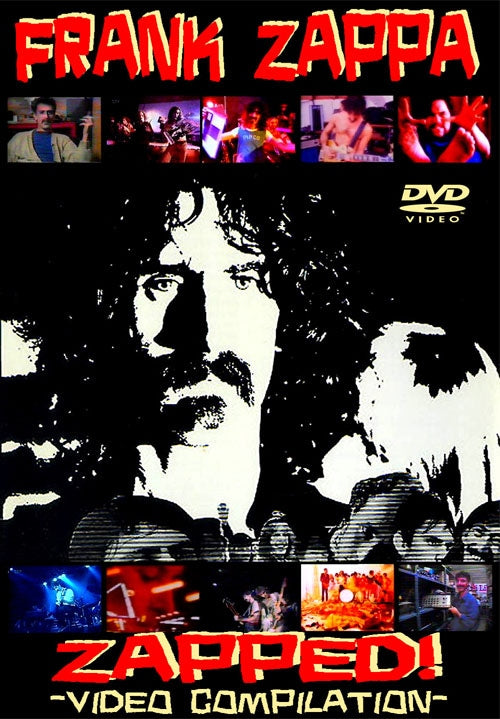 FRANK ZAPPA / ZAPPED! -VIDEO COMPILATION- (1DVD-R)