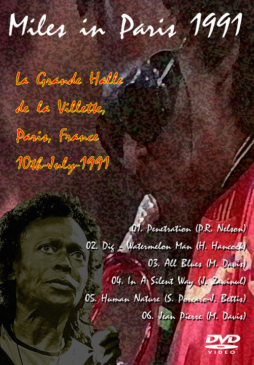 MILES DAVIS / MILES IN PARIS 1991 (1DVD)