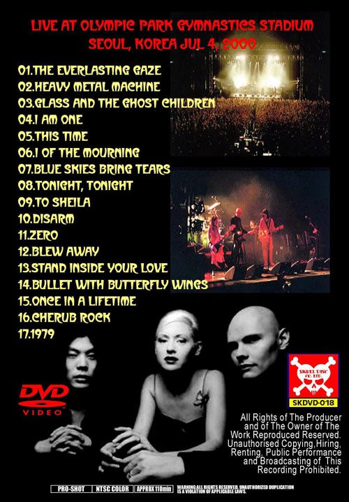 SMASHING PUMPKINS / LIVE IN SEOUL 2000 (1DVD)