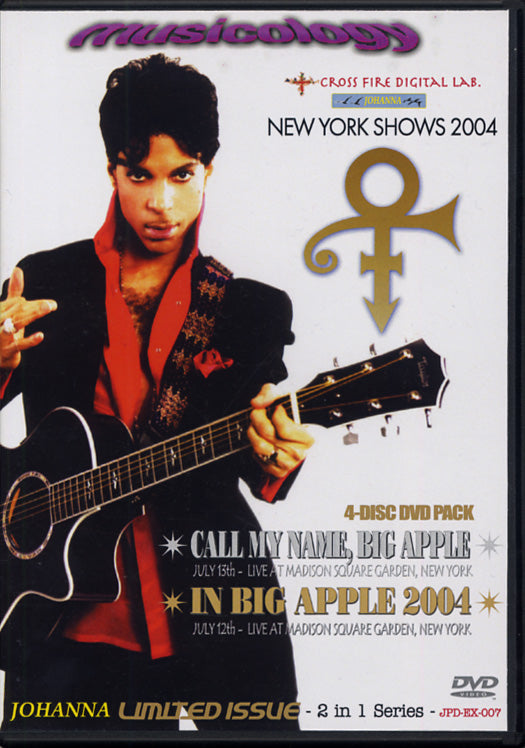 PRINCE / NEW YORK SHOWS 2004 (4DVD) JOHANNA