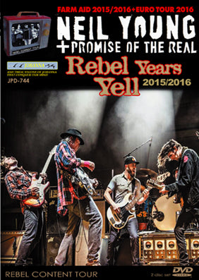 NEIL YOUNG / REBEL YELL YEARS 2015/2016 (2DVD)