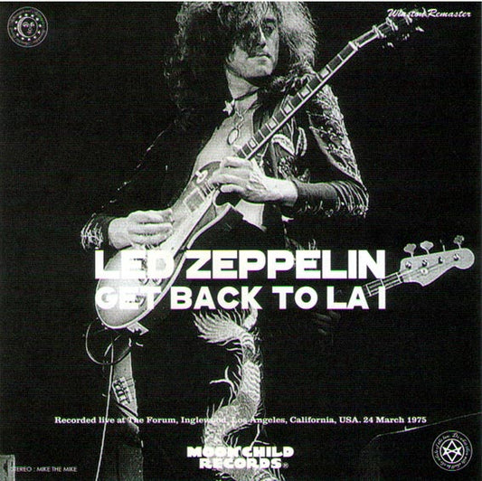 LED ZEPPELIN / GET BACK TO LA 1 - WINSTON REMASTER(3CD)