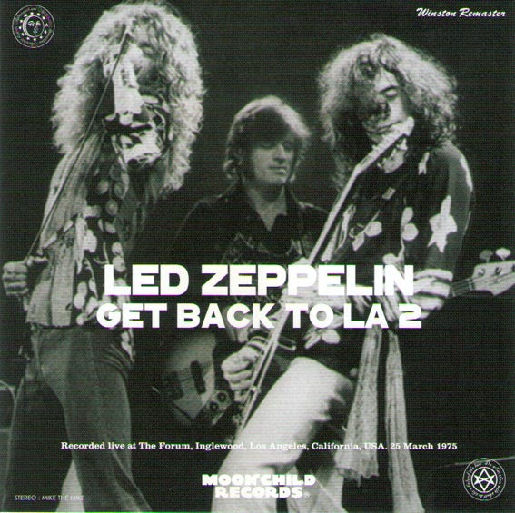 back-ordered item LED ZEPPELIN / GET BACK TO LA 2 - WINSTON REMASTER(3CD)