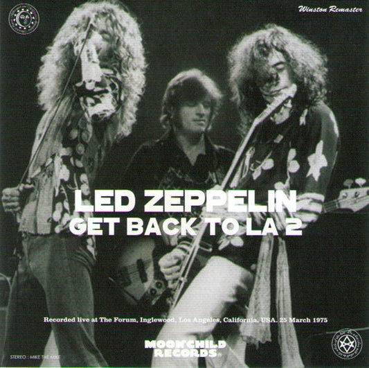 LED ZEPPELIN / GET BACK TO LA 2 - WINSTON REMASTER(3CD)