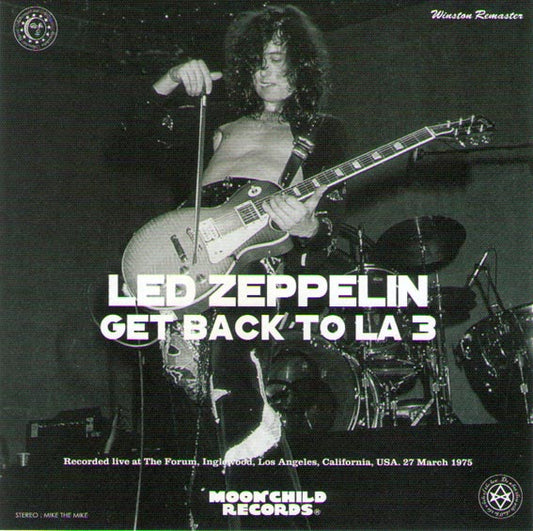 LED ZEPPELIN / GET BACK TO LA 3 - WINSTON REMASTER(3CD)