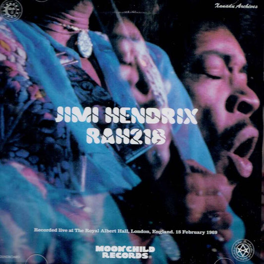 back ordered item JIMI HENDRIX / RAH218 (2CD) MOONCHILD RECORDS