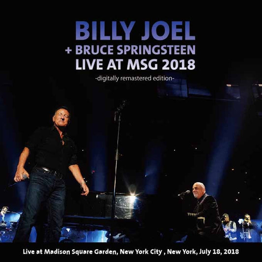 BILLY JOEL with BRUCE SPRINGSTEEN / LIVE AT MSG 2018 (2CD) IWR-133