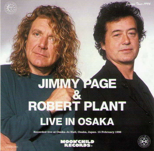 JIMMY PAGE & ROBERT PLANT / LIVE IN OSAKA (2CD)