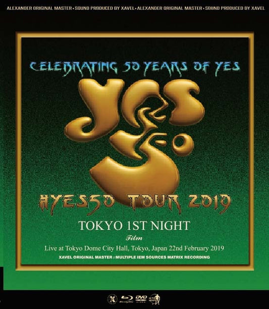 YES / #YES 50 TOUR 2019 - LIVE IN TOKYO 1st NIGHT FILM (1DVD+1BDR) ALX-BD-088