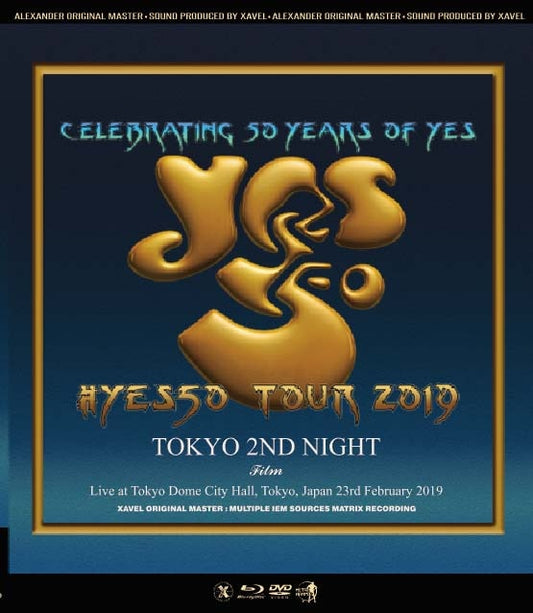 YES / #YES 50 TOUR 2019 - LIVE IN TOKYO 2nd NIGHT FILM (1DVD+1BDR) ALX-BD-089