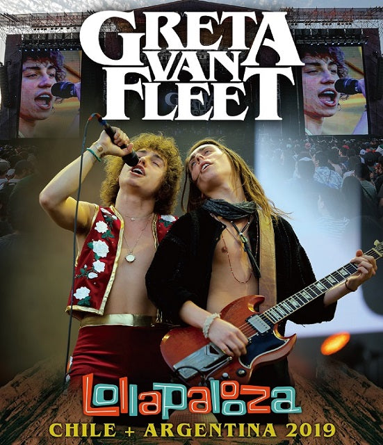 GRETA VAN FLEET / LOLLAPALOOZA CHILE + ARGENTINA 2019 (1BD-R)