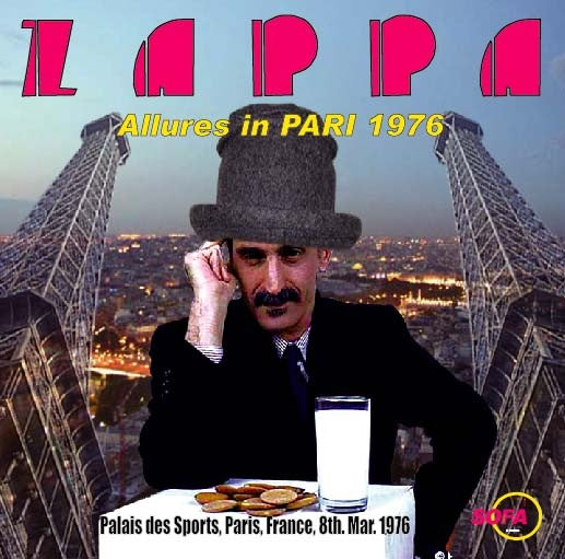 FRANK ZAPPA / ALLURES IN PARIS 1976 (1CD-R)