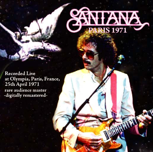 SANTANA / PARIS 1971 (1CD-R) Invisible Works Records